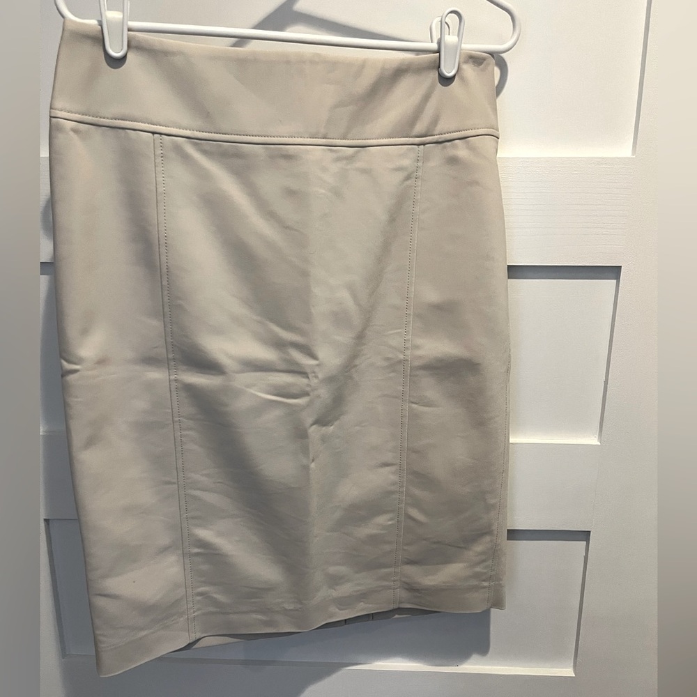 Women’s Pencil Skirt Size 10 light tan